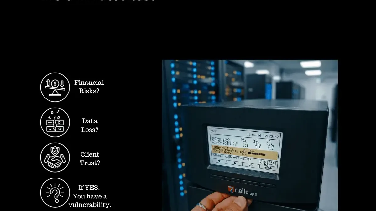 Financial risk of specifying cheap UPS and generator equipment to protect critical loads